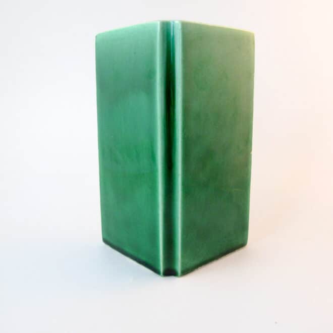 gilbert portanier ceramic triangular vase 5