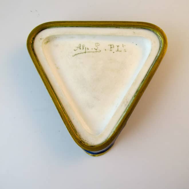 paul louchet triangular dish 5